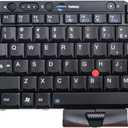 Replacement Laptop Keyboard with Pointer for Lenovo ThinkPad T400S T410 T410S T410I T410SI T420 T420I T420S T510 T510I T520 W510 W520 X220 X220I X220S X220T US Layout Black