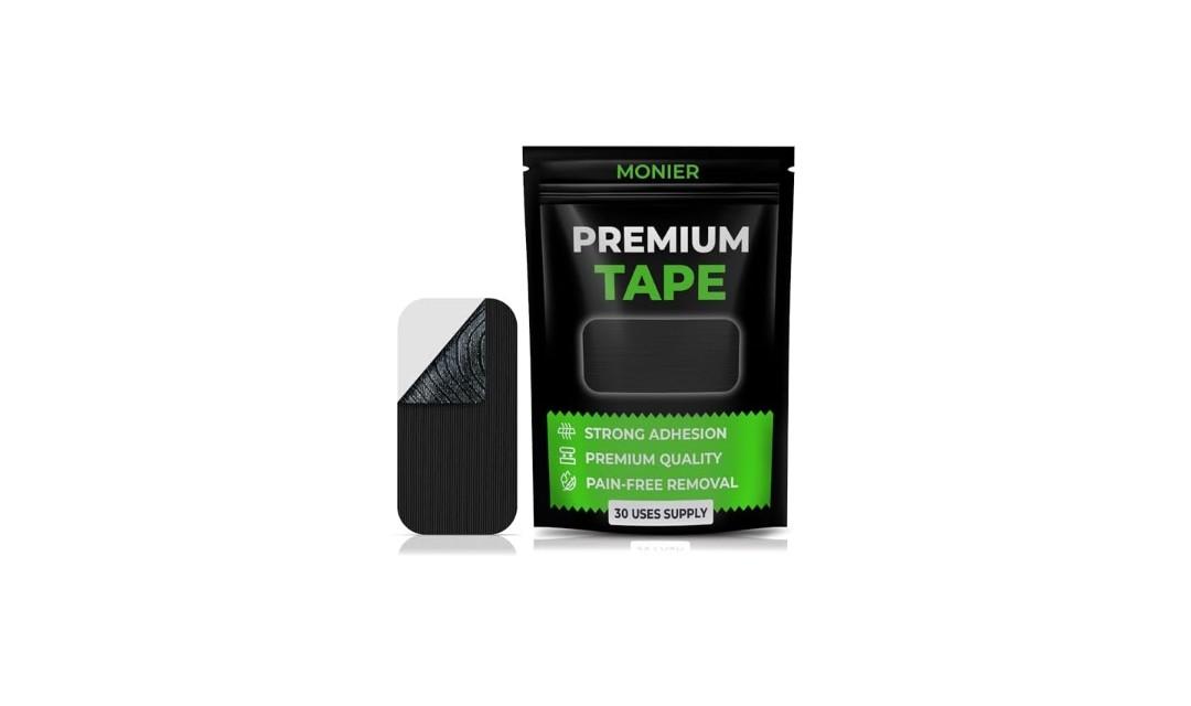 MONIER Premium Tape - Pain Free Removal, Hypoallergenic, Latex Free & Gentle On Skin - Skin Friendly Adhesive Cotton Tape 2 Pack