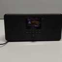 LEMEGA IR4S Stereo WiFi Internet Radio,FM Digital Radio, Spotify Connect, Bluetooth Speaker, Dual Alarms Clock, 40 Presets, Headphone-Output, Batteries or Mains Powered  Black Finish
