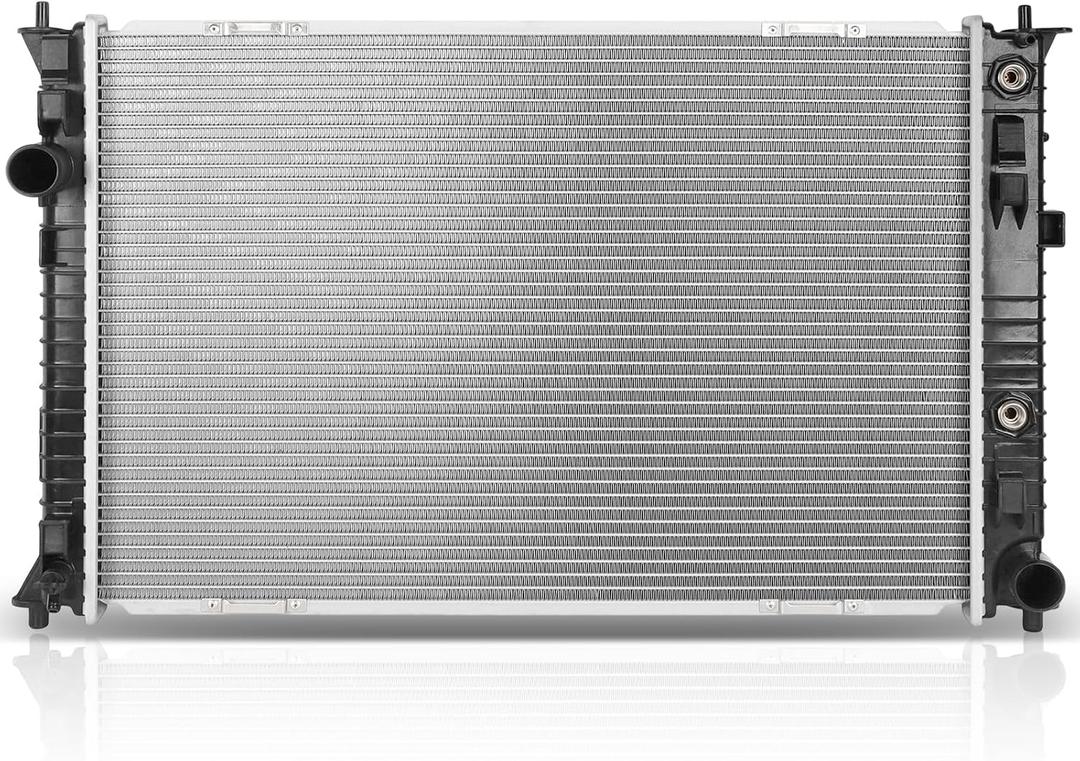 SCITOO Engine Cooling Radiator Assembly Compatible with 2010-2012 for Ford for Fusion 2010-2011 for Mercury for Milan 2.5L 3.0L Replace#13126