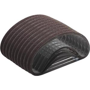 1/2 x 18 inch Sanding Belts, Aluminum Oxide,10 Each of (40/60/80/120/180/240), Fits for Astro 3037,for WEN 6307,for Ryobi PSD101B,for Ingersoll 360-418