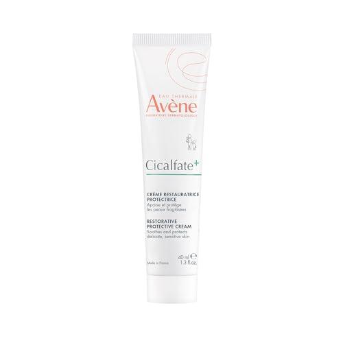 Avene Cicalfate+ Restorative Protective Cream, postbiotic skincare for sensitive skin, helps restore skin barrier, face and body, safe for infants, children and adults, 1.3 Fl Oz
