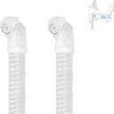 2 Packs Replacement Short Tube and Elbow for Resmed AirFit N20, Airtouch N20 Mask - No Leakage - Reduce Noise