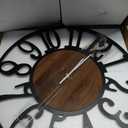 Large Wall Clock for Living Room Decor, 24 Inch Non Ticking Silent, Battery Operated Modern Vintage Oversized Wall Clock for Bedroom Kitchen