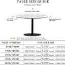 Round Fitted Table Cloth with Elastic Fits 42"-46" Round Tables, 48"