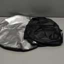 KUST Windshield Sun Shade for 2017-2026 Tesla Model Y/Model 3 Sunshade Accessories (Fit 2025-2026 Model Y Juniper / 2024 Model 3 Highland) Upgraded Foldable Sunshade, Blocks UV Rays Keep Car Cool