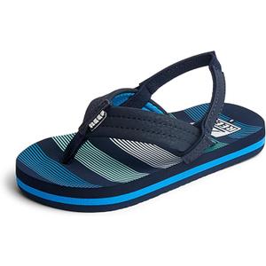 REEF Boys Toddler/Little Kid Ahi Beach Flip Flop, Soft Cushion Footbed, Water Friendly