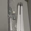 KOLLIEE Floor Squeegee Broom Rubber Window Squeegee for Floor 61" Long Handle Adjustable Floor Wiper for Concrete Tile Shower Bathroom Water