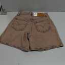 Summer Vintage Style Denim Shorts Loose Straight Casual Minimalist Everyday Comfortable Short Pants 25
