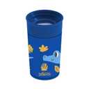 Dr. Browns Milestones Cheers 360 Cup Spoutless Transition Cup, Travel Friendly & Leak-Free Sippy Cup, Blue Alligator, 10 oz/300 mL (1-Pack Blue Animals, 10 oz)