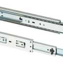 Shop Fox D3067 22-Inch Full-Ext Drawer Slide 100-Pound Capacity Side Mount, Pair