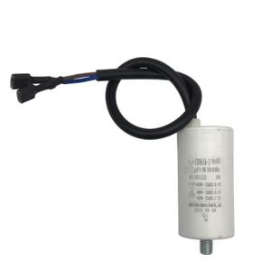 New Refrigerator Freezer CBB65A-2 Nonpolar 1UF 1.5UF 2UF 2.5UF 3UF 4UF 5UF 6UF 8UF 10UF 12UF 14UF 15UF 16UF 18UF 20UF 25UF 30UF 35UF 40UF AC 400V/450V 5% Motor Running Capacitor White (10UF)