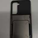 Vofolen for Galaxy S22 Case Wallet Credit Card Holder 4-Card Slot Hidden Back Pocket Dual Layer Hybrid Rugged Rubber Bumper Protective Hard Shell Cover for Samsung Galaxy S22 Gun