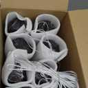 Tuanse 8 Pcs 8.7 in Flameless Fireplace Log Light Fake Fire Flame Camping Decoration Flameless Fireplace LED Light Fake Fire Log for Home Christmas Winter Indoor Outdoor Party Decor