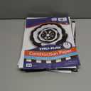 Tru-Ray 9-inch x 12-inch Construction Paper, Black/White, 144 Sheets/Pack (P6676)