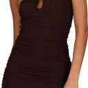 Forever 21 Women's Strapless Maxi Dress with Side Ruching