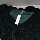 Urban CoCo Women Long Sleeve V-Neck Velvet Stretchy Long Dress