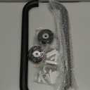 16 Inch Anti Slip Shower Grab Bar Oil Rubbed Black, Munzong Bathroom Grab Bar, Knurled Bathroom Balance Bar,Safety Hand Rail Support Handicap Elderly Injury Senior Assist Bath Handle