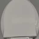 Elongated Toilet Seat Adult/Child,Built-In Potty Training Seat, Soft Quiet Close Non-Slip Seat, Easy to Install & Clean,Magnetic Kids Seat and Cover for Elongated Oval Toilets,White
