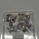 HINZIC 15 Sets Canvas Twist Lock Fasteners, Marine Grade Quarter Turn Fasteners, Rustproof Zinc Alloy Turn Button Eyelet and Stud Mounting Screws for Ships Yachts Fishing Boats