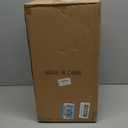 Metal Wall Mounted Rack, Hanging Floating Bottle Holder with Glass Rack, Wall Display Storage Shelf for Home Bar, Dining Room, Kitchen, Gold (25.4 in)