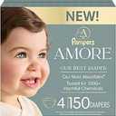 Pampers AMORE, Size 4, Our Best Diaper, 1 Pack (Count of 150) 3PCS