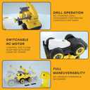 Top Race 3-in-1 Construction Toys - Easy Assembly Take Apart Construction Trucks with Remote Control and Drill - 3 Building Models for Kids Ages 3 and Up - Ideal for Indoor and Outdoor Play