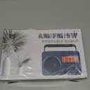 Digital AM FM Shortwave Radio with Best Reception,4000mAh Rechargeable Portable Radio with NOAA Weather Alert, Big Speaker, Digital Tuner and Stereo Earphone,Support Micro SD Card and USB MP3 Player