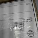 Honoson 2 Pcs Giant Check Dry Erase Big Check Large for Presentations with 6 Pcs Erasable Pens Oversized Award Endowment for Endowment Donations Fundraiser(48" x 24")