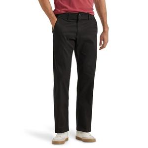 Lee Men's Extreme Motion Flat Front Regular Straight Pant Charcoal Color 32W x 32L
