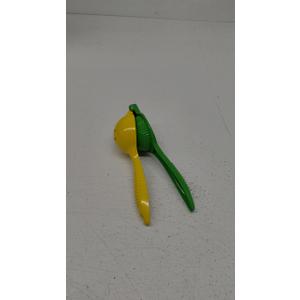ZESTYMAX 2-in-1 Citrus Squeezer - Efficient Handheld Juicer for Lemon and Lime - Extracts Maximum Juice - User-Friendly Design - Robust and Durable Manual Squeezer (Yellow & Green)