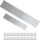 Heavy Duty Garage Door Support Reinforcement Strut Kit for 16FT Garage Door, U-Bar Support Bracket