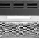 SNDOAS Black Range Hood 24 inch,Ductless Range Hood Under Cabinet,Black Coating Stainless Kitchen Exhaust Hood with 2-speed Fan,230 CFM,Rocker Switch,Hard-wired Stove Vent Black Ventless