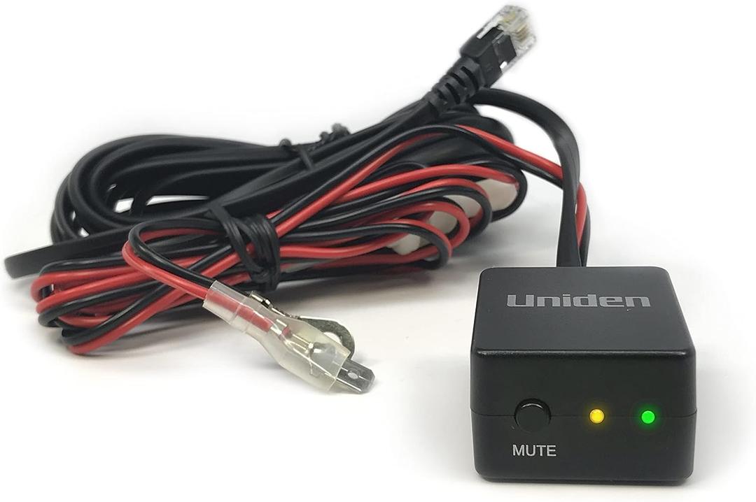 Uniden RDA-HDWKT Radar Detector Smart Hardwire Kit with Mute/Mark Button, LED Alert and Power LED R8w, R8, R7, R4w, R4, R3, R1, DFR9, DFR9BLK, DFR8, DFR7 and DFR6