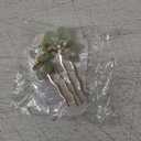 Beaupretty Jade Flower Hair Pin Chinese Hair Stick Jade Hairpin Retro Chignon Pin Traditional Classical Flower Hair Chopstick Hair Styling Accessories for Women Girls (Green)