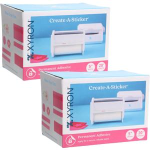 Bulk Buy: Xyron 500 Refill Cartridge 5 inch Wide x 20 feet Long Permanent AT150518 (2-Pack)