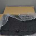 21.06H Dog Stairs for High Bed, 6-Step Pet Stairs with Split Ottoman Design - Tall Dog Steps Convertible to Bedside Table Nightstand, Large Non-Slip Stairs for Big Medium Dogs to Bed