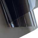 ONEART | 12 Gauge Clear Tinted Plastic Vinyl, 17" See Through Vinyl Fabric-Gray