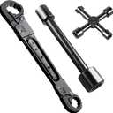 Professional Plumbing Tools - Angle Stop Wrench Set for Plumbers to Install or Remove Compression Nuts and Angle Stops