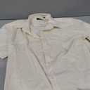 J.VER Men's Short Sleeve Dress Shirts Stretch Stain Shield Casual Button Down Shirts Solid Formal Shirt XL