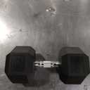 CAP Barbell Coated Hex Dumbbell Weight - Single, 65lbs