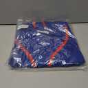 Baseball Jersey for Men,Blank Baseball Jerseys Shirts Short Sleeve Hip Hop Sports Casual Button-Down Uniforms (Blue, L)