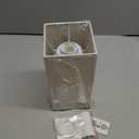 Brown Touch Table Lamp - Bedside Lamp with USB A + Type C Charging Ports and Two AC Outlets, Small Night Stand with E26 LED Bulb, Desk Light for Bedroom Living Room Office Dorm (14.0in)