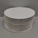80Pack Cake Boards 10 inch Round White Cake Circles Rounds Base FoodGrade Cardboard Cake Board for Cakes, Christmas, Bread, Desserts（Thin and strong）
