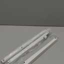 HOLDN STORAGE Over The Door Hanger Foldable - Over The Door Rack for Hanging Towels, Coats & Clothes - Over The Door Hanger Hooks for Bedroom, Washroom and Office. (1 Pack, White)