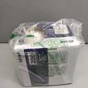 Plasticplace 8 Gallon Trash Bags -White Drawstring Garbage Can Liners - 200 Count - Leak-Resistant and Tear-Proof for Kitchen, Bathroom, Office, and Small Trash Cans 0.7 Mil