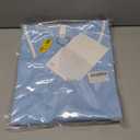 MAPICK Men's Button Down Polo Shirt Casual Short Sleeve Knit Shirt Summer Vacation Beach Clothes (3X-Large, Light Blue)