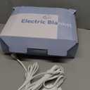 Heated Blanket Electric Throw, UltraCozy Premium Flannel & Sherpa, Fast Even Heat Distribution & Stable Temp, 18H AutoOff, 8 Temps (86125.6F), Overheat Protection, Ideal Gifts for Grandma (Grey)