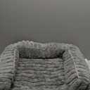 Bedsure Orthopedic Dog Bed for Small Dogs, Waterproof Memory Foam Small Pet Beds with Sides, Non-Slip Bottom and Egg-Crate Foam Medium Dog Couch Sofa with Washable Removable Corduroy Cover, Grey (24.0"L x 18.0"W x 6"Th)