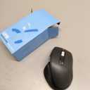 Wireless Side Scroll Mouse with Multi-Device, Ergonomic Computer Mice with Smart Flying Scroll, Quiet Click for Computer, Laptop, iPad, Tablet, MacBook (Grey)